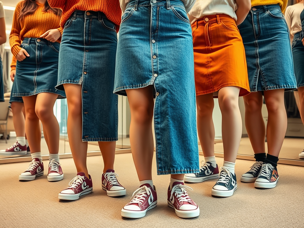 rofashionemi.ro | Cum să porți fusta de blugi cu pantofi sport